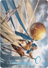 Linvala, Shield of Sea Gate Art Card [Zendikar Rising Art Series] | Exor Games Summserside