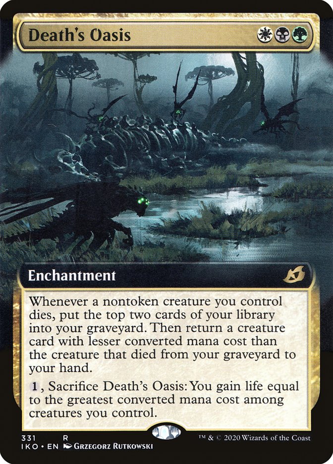 Death's Oasis (Extended Art) [Ikoria: Lair of Behemoths] | Exor Games Summserside