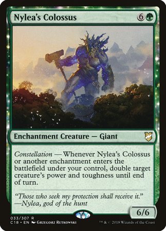 Nylea's Colossus [Commander 2018] | Exor Games Summserside