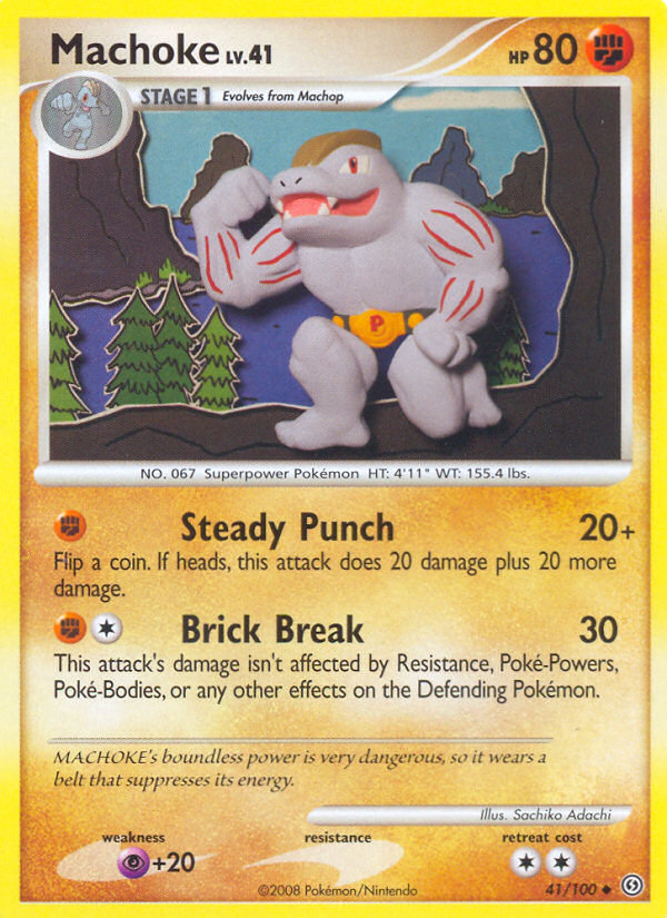 Machoke (41/100) [Diamond & Pearl: Stormfront] | Exor Games Summserside