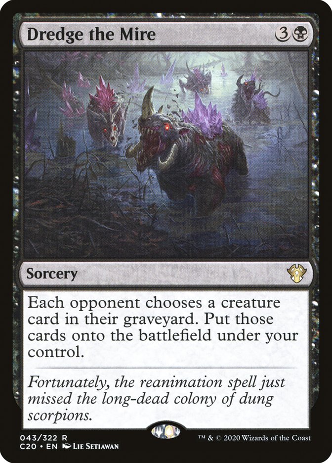Dredge the Mire [Commander 2020] | Exor Games Summserside