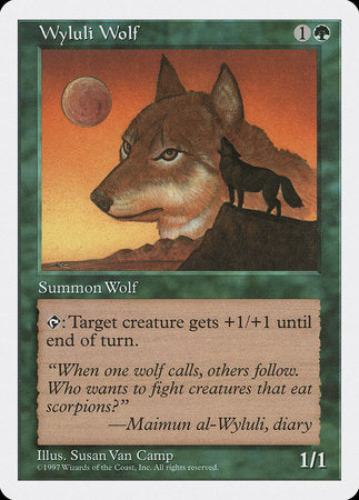 Wyluli Wolf [Fifth Edition] | Exor Games Summserside