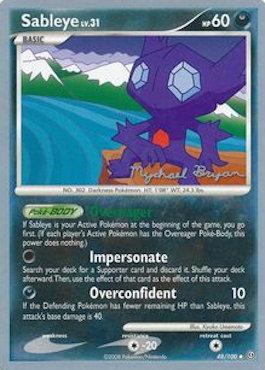 Sableye LV.31 (48/100) (Happy Luck - Mychael Bryan) [World Championships 2010] | Exor Games Summserside