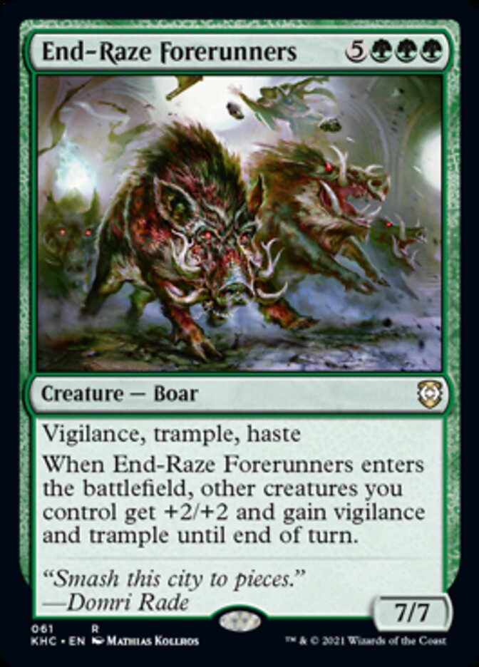 End-Raze Forerunners [Kaldheim Commander] | Exor Games Summserside