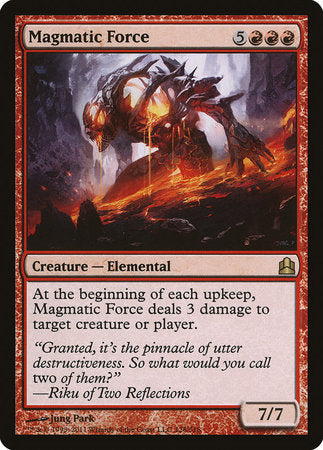 Magmatic Force [Commander 2011] | Exor Games Summserside