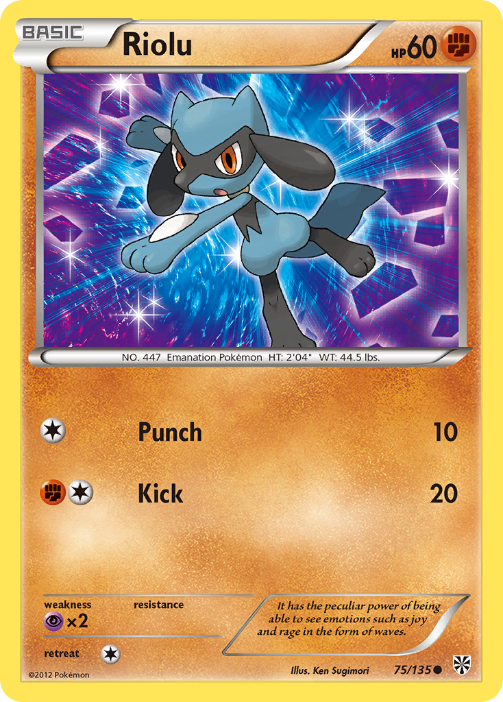 Riolu (75/135) [Black & White: Plasma Storm] | Exor Games Summserside