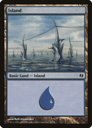 Island (41) [Duel Decks: Venser vs. Koth] | Exor Games Summserside