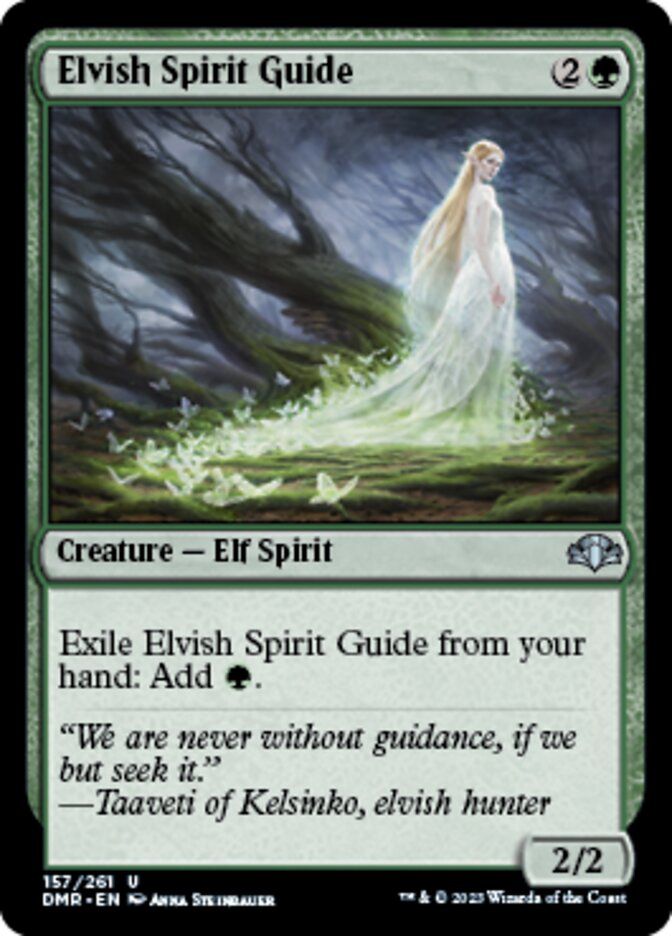 Elvish Spirit Guide [Dominaria Remastered] | Exor Games Summserside