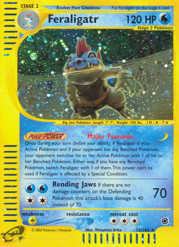 Feraligatr (12/165) [Expedition: Base Set] | Exor Games Summserside