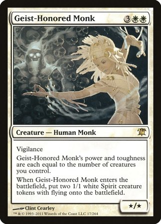 Geist-Honored Monk [Innistrad] | Exor Games Summserside