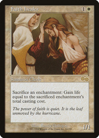 Faith Healer [Urza's Saga] | Exor Games Summserside