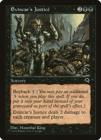 Evincar's Justice [Tempest] | Exor Games Summserside