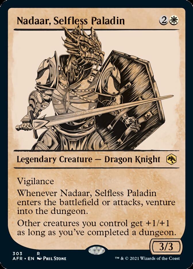 Nadaar, Selfless Paladin (Showcase) [Dungeons & Dragons: Adventures in the Forgotten Realms] | Exor Games Summserside