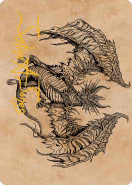 Ganax, Astral Hunter Art Card (Gold-Stamped Signature) [Commander Legends: Battle for Baldur's Gate Art Series] | Exor Games Summserside