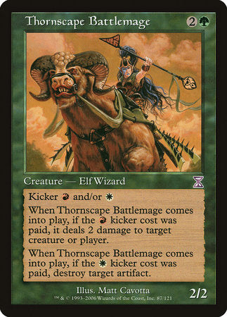 Thornscape Battlemage [Time Spiral Timeshifted] | Exor Games Summserside