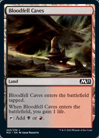 Bloodfell Caves [Core Set 2021] | Exor Games Summserside