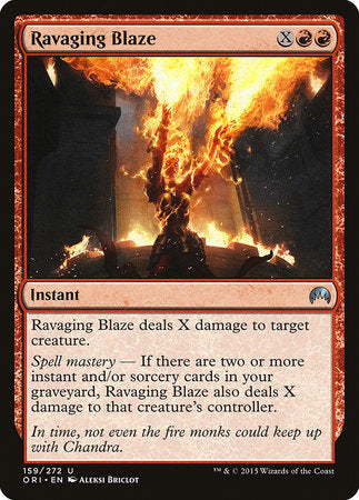 Ravaging Blaze [Magic Origins] | Exor Games Summserside