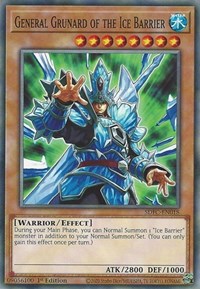 General Grunard of the Ice Barrier [SDFC-EN018] Common | Exor Games Summserside