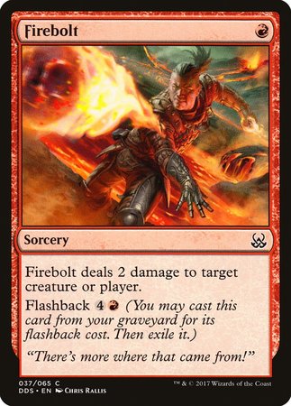 Firebolt [Duel Decks: Mind vs. Might] | Exor Games Summserside