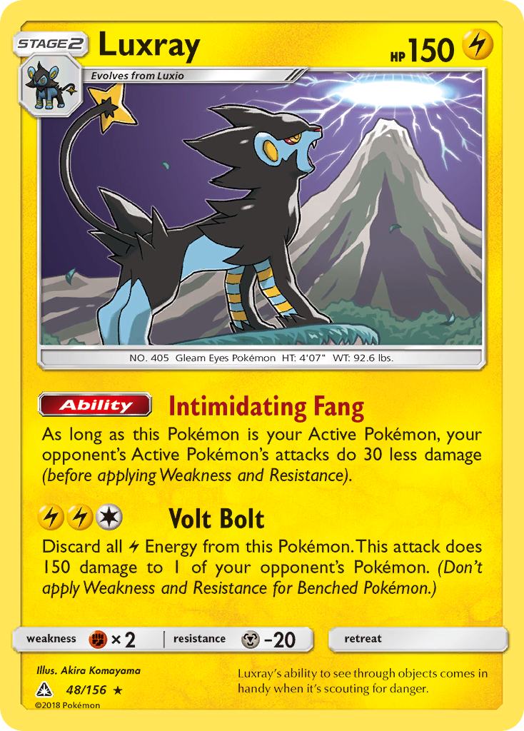 Luxray (48/156) [Sun & Moon: Ultra Prism] | Exor Games Summserside