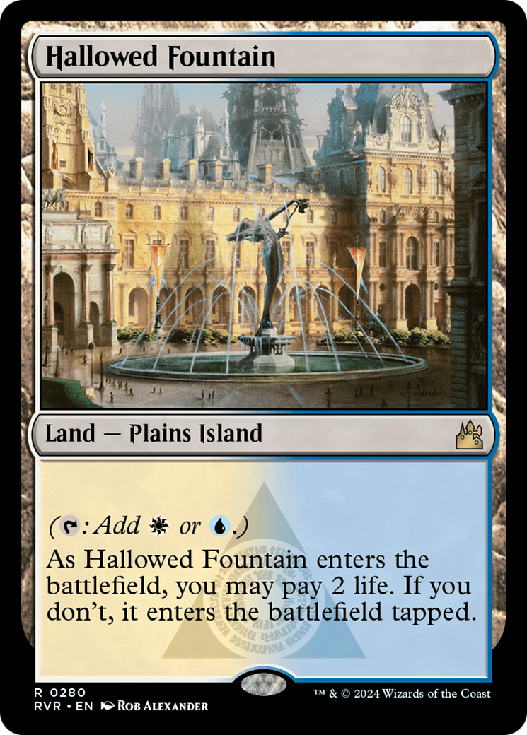 Hallowed Fountain [Ravnica Remastered] | Exor Games Summserside