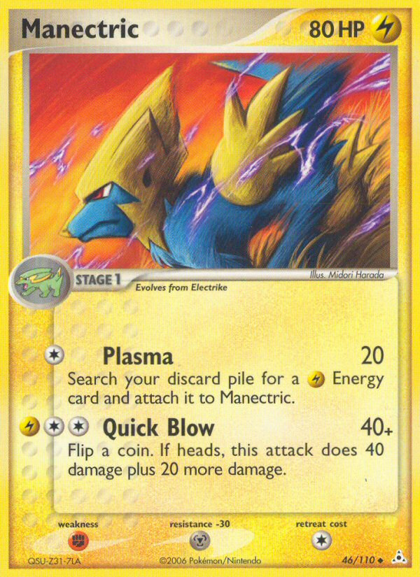 Manectric (46/110) [EX: Holon Phantoms] | Exor Games Summserside