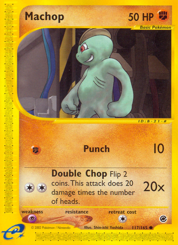 Machop (117/165) [Expedition: Base Set] | Exor Games Summserside