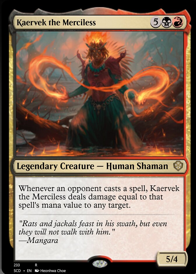 Kaervek the Merciless [Starter Commander Decks] | Exor Games Summserside