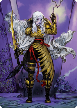 The Wandering Emperor 1 Art Card [Kamigawa: Neon Dynasty Art Series] | Exor Games Summserside