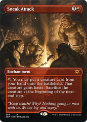 Sneak Attack (Borderless) [Double Masters] | Exor Games Summserside