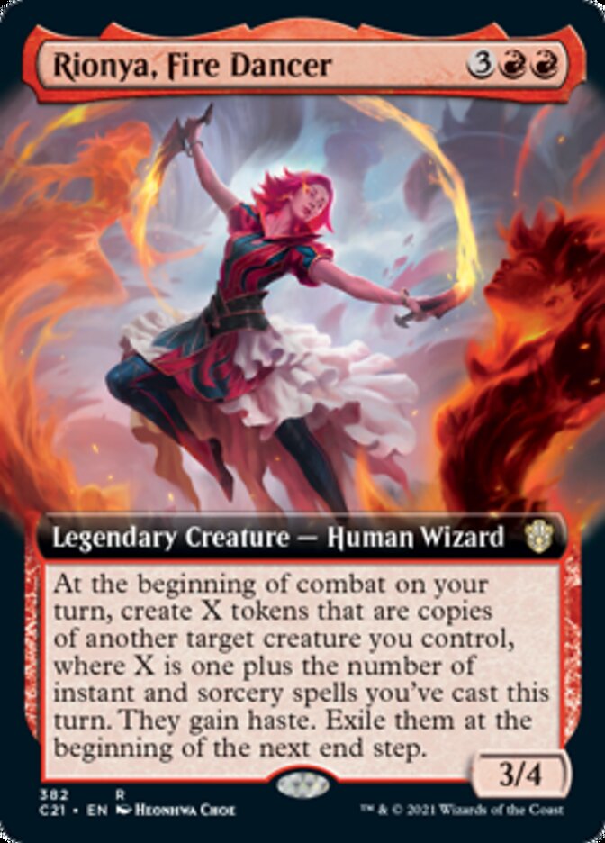 Rionya, Fire Dancer (Extended) [Commander 2021] | Exor Games Summserside