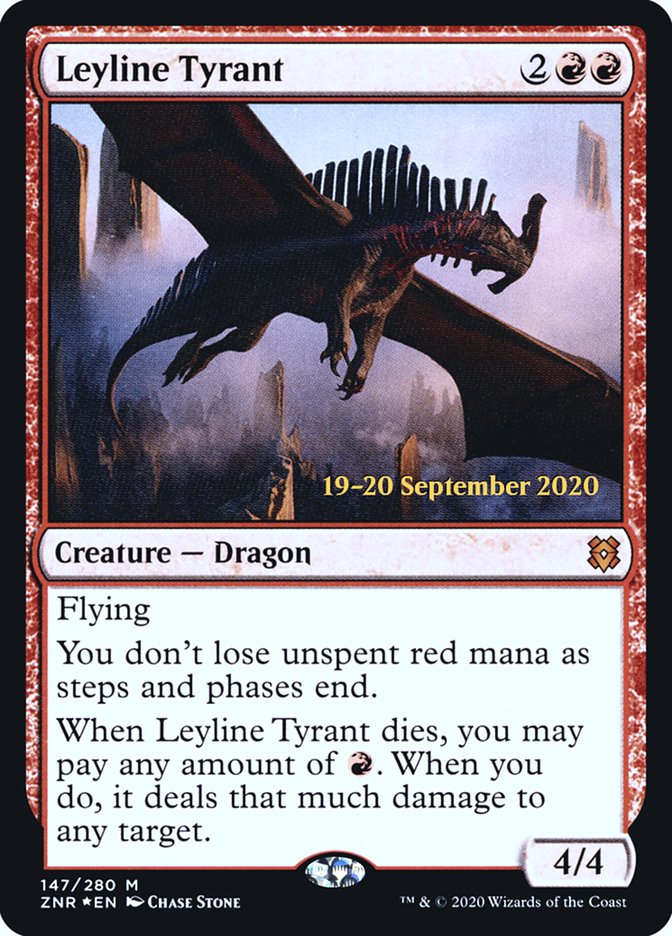 Leyline Tyrant  [Zendikar Rising Prerelease Promos] | Exor Games Summserside