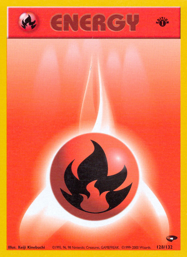 Fire Energy (128/132) [Gym Challenge 1st Edition] | Exor Games Summserside