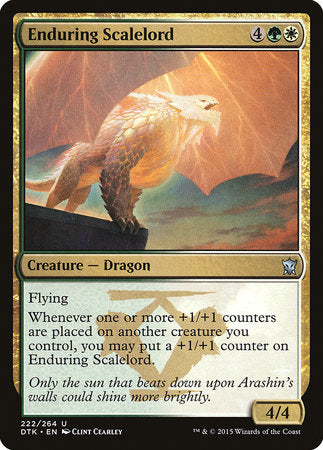 Enduring Scalelord [Dragons of Tarkir] | Exor Games Summserside