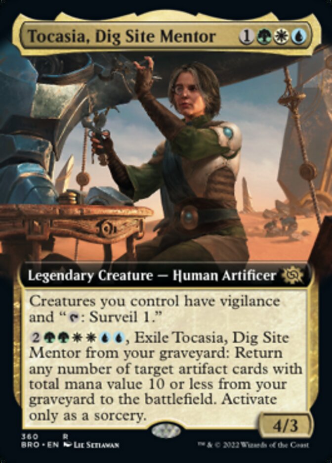 Tocasia, Dig Site Mentor (Extended Art) [The Brothers' War] | Exor Games Summserside