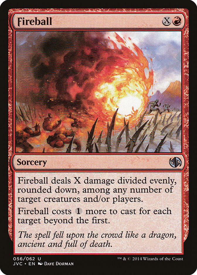Fireball [Duel Decks Anthology] | Exor Games Summserside