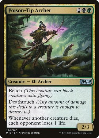 Poison-Tip Archer [Core Set 2019] | Exor Games Summserside