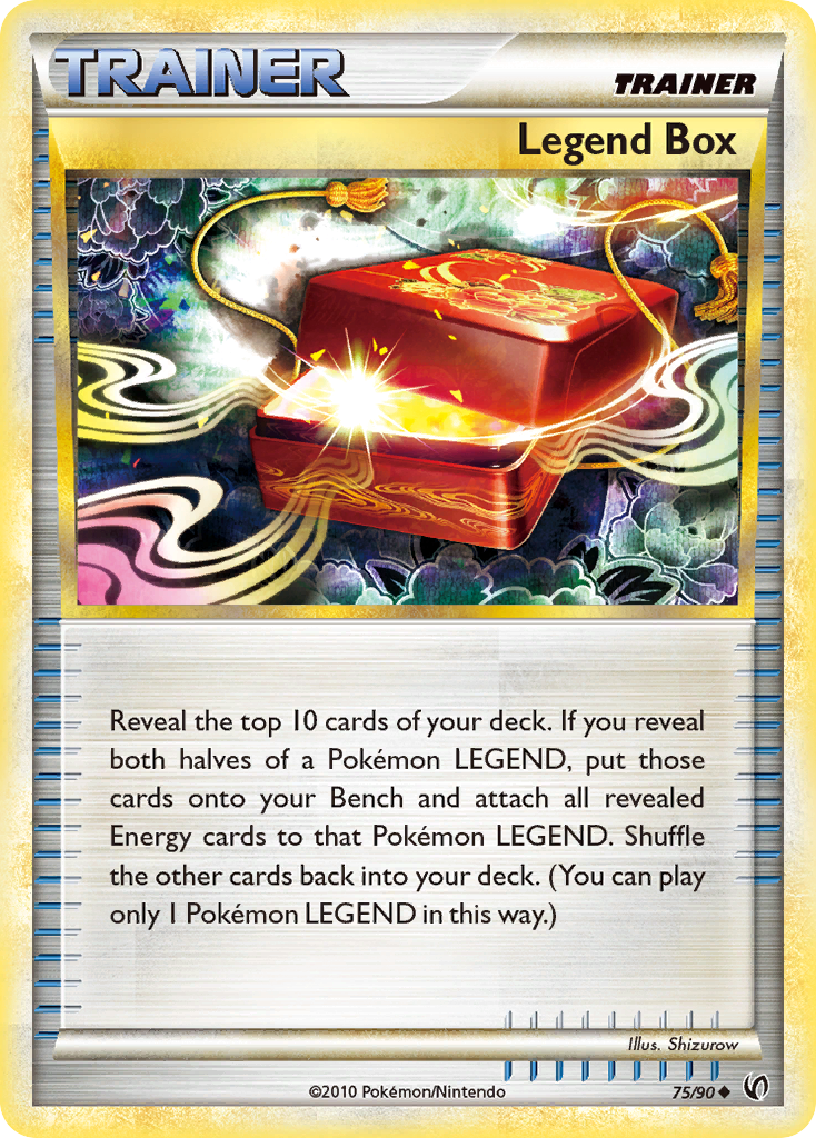 Legend Box (75/90) [HeartGold & SoulSilver: Undaunted] | Exor Games Summserside