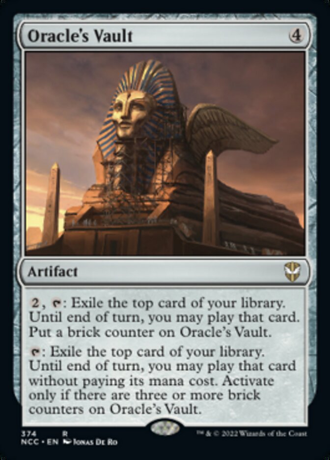 Oracle's Vault [Streets of New Capenna Commander] | Exor Games Summserside