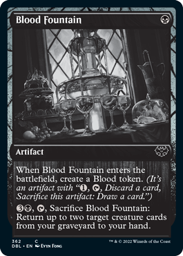 Blood Fountain [Innistrad: Double Feature] | Exor Games Summserside