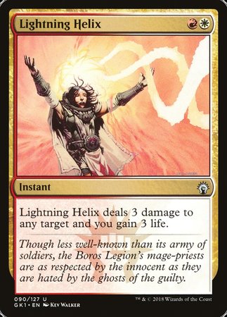 Lightning Helix [GRN Guild Kit] | Exor Games Summserside