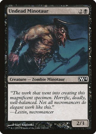 Undead Minotaur [Magic 2014] | Exor Games Summserside