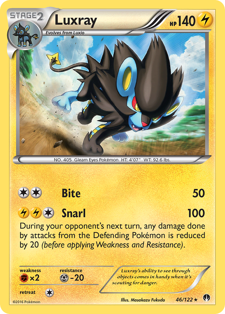 Luxray (46/122) [XY: BREAKpoint] | Exor Games Summserside