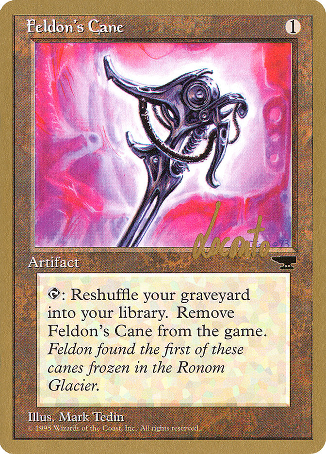 Feldon's Cane (Michael Loconto) [Pro Tour Collector Set] | Exor Games Summserside