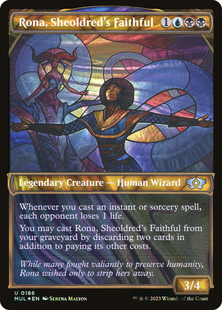 Rona, Sheoldred's Faithful (Halo Foil) [Multiverse Legends] | Exor Games Summserside