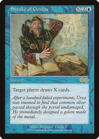 Stroke of Genius [Urza's Saga] | Exor Games Summserside