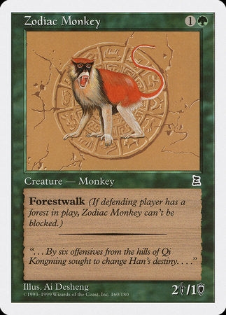 Zodiac Monkey [Portal Three Kingdoms] | Exor Games Summserside