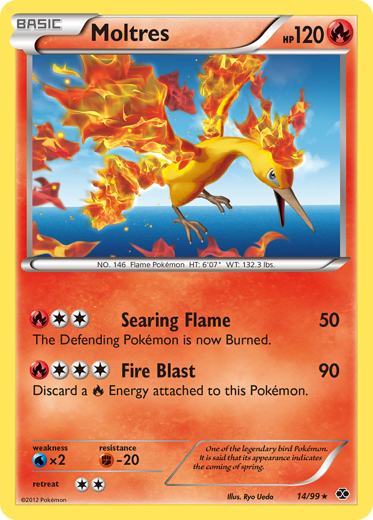 Moltres (14/99) [Black & White: Next Destinies] | Exor Games Summserside