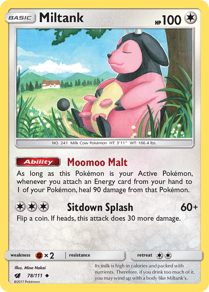 Miltank (78/111) [Sun & Moon: Crimson Invasion] | Exor Games Summserside