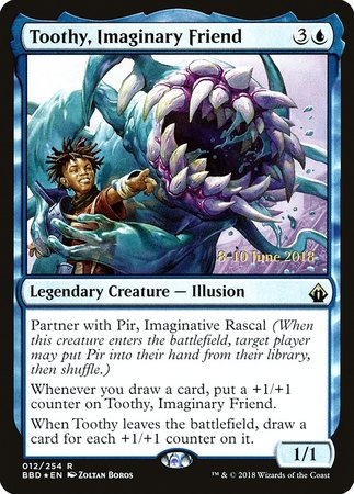 Toothy, Imaginary Friend [Battlebond Promos] | Exor Games Summserside